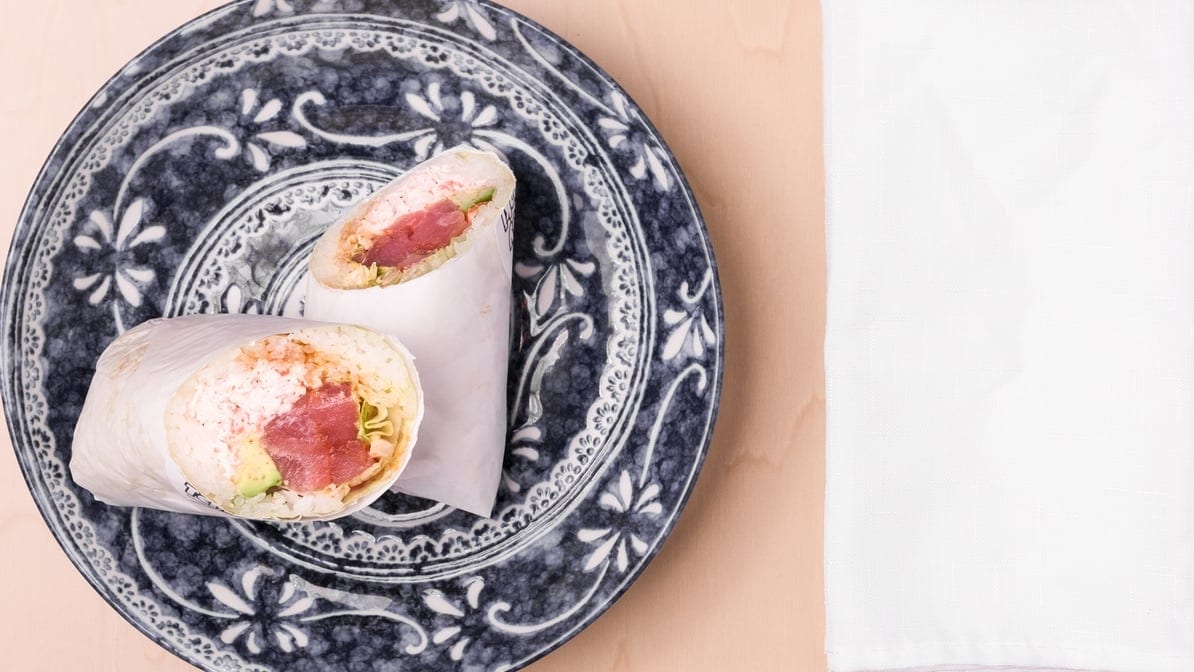 Tuna Sushi Burrito.