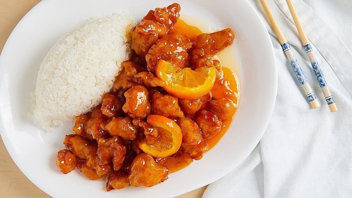 Orange Chicken.