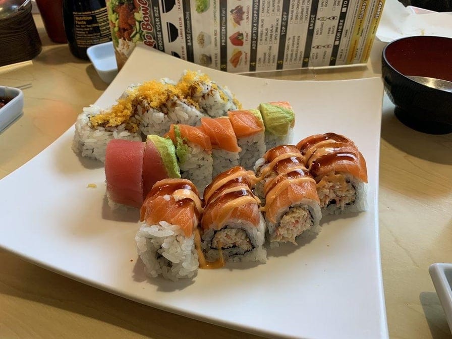 Sex on the Beach Roll.