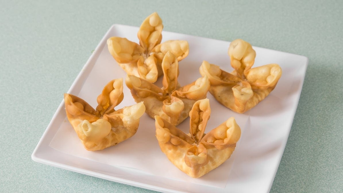 Crab Rangoon.