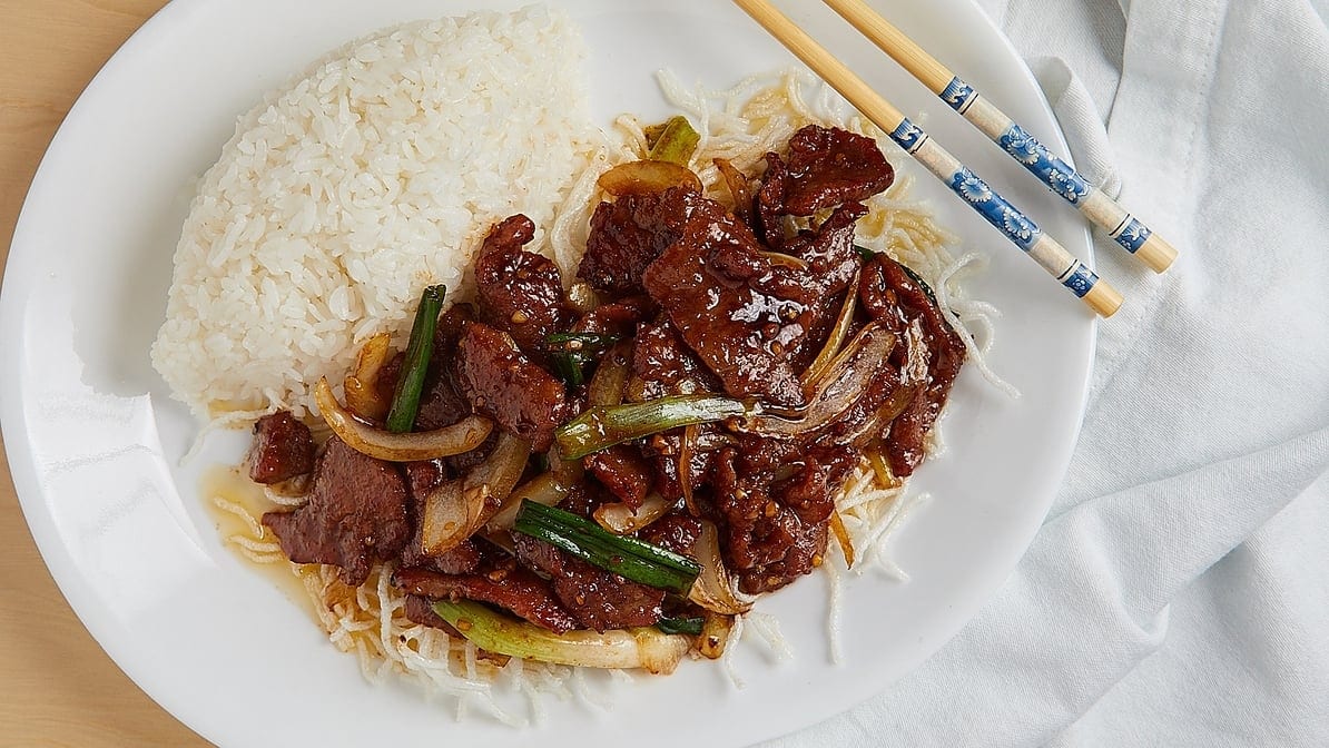 Mongolian Beef.