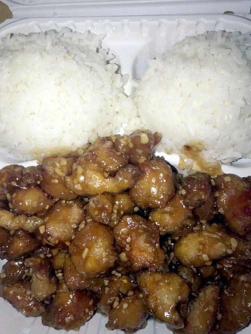 Honey Garlic Chicken.
