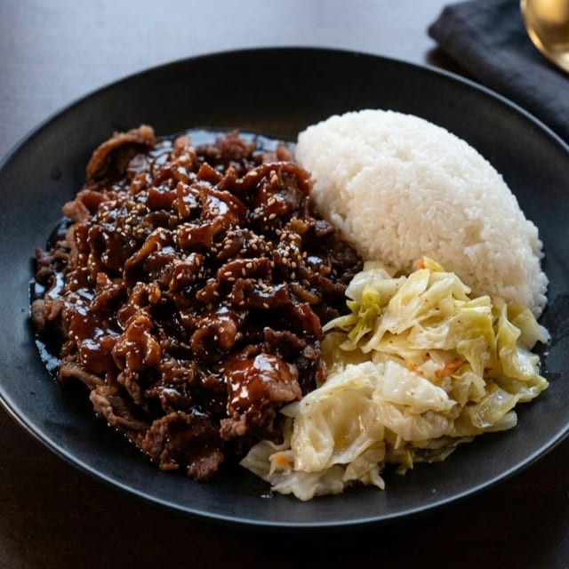 Teriyaki Pork.