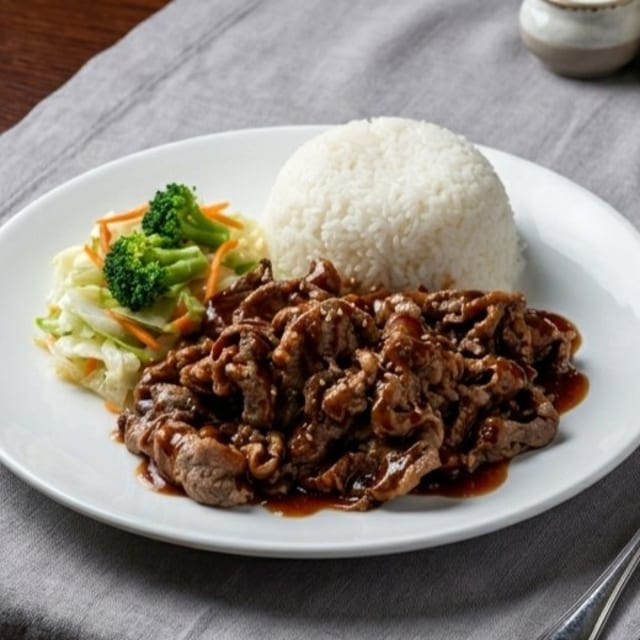 Teriyaki Beef.