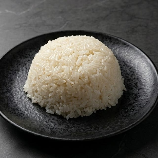Steamed Rice.
