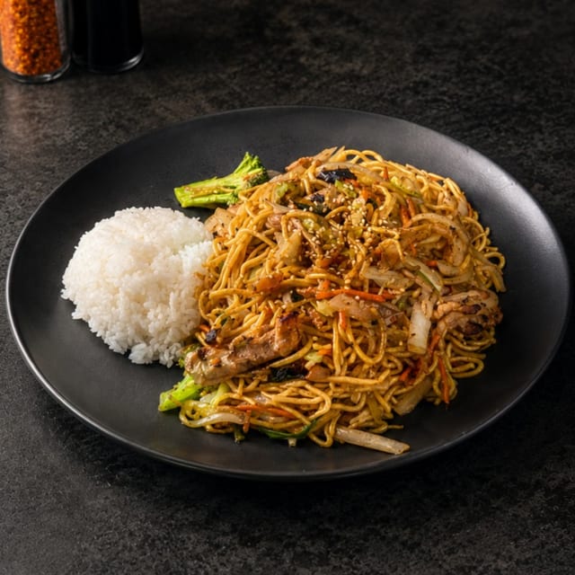 Yakisoba Noodles.