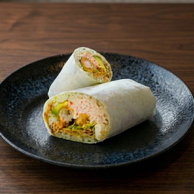 Yummy Yummy Sushi Burrito.