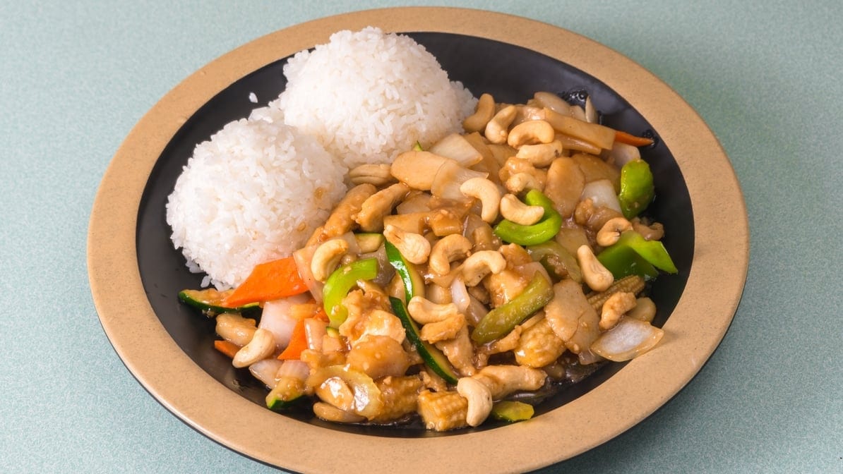 Cashew Chicken.