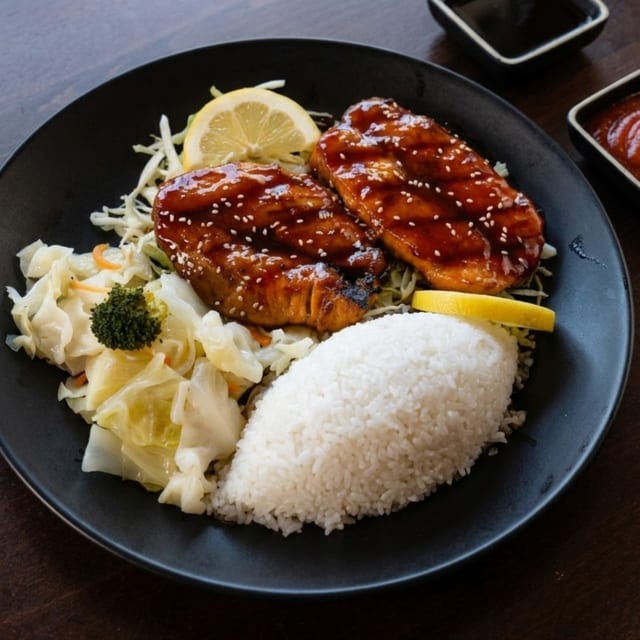 Teriyaki Salmon.