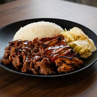 Teriyaki Chicken with Pork