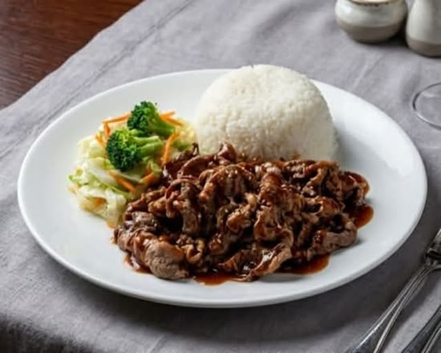 Teriyaki Beef Bowl.